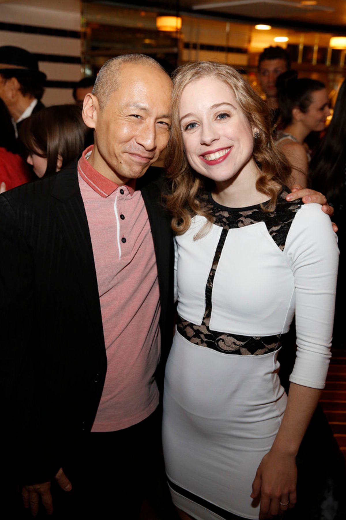 Francis Jue and Alyse Alan Louis at 