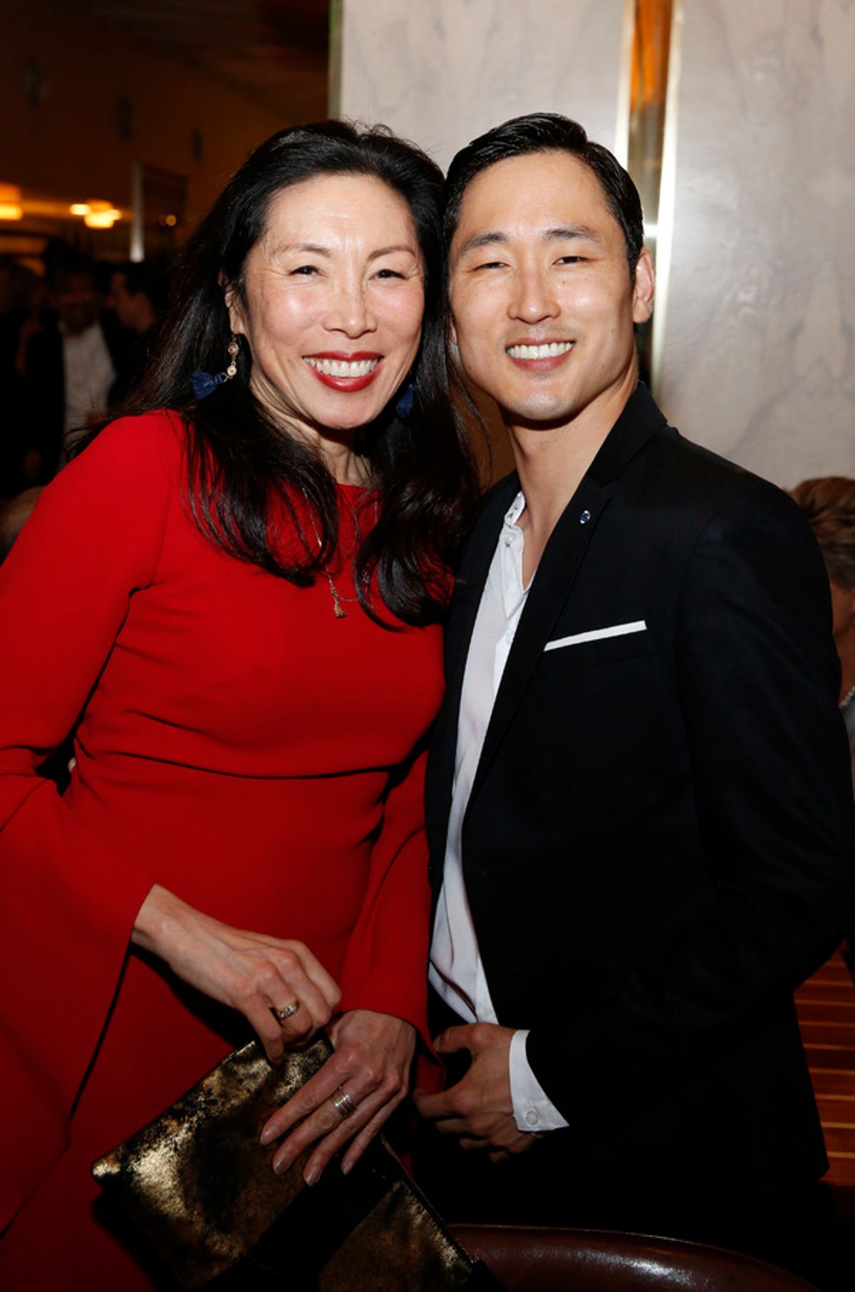 Jodi Long and Daniel May at 