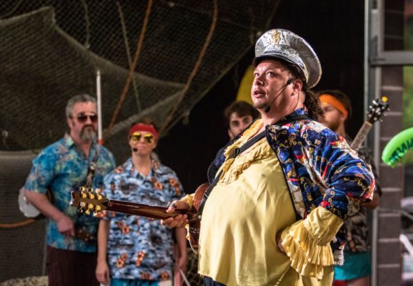 Brien Lang, Jennifer Mischley, and Jason Quinn in THE PIRATES OF PENZANCE OR, THE SLA Photo