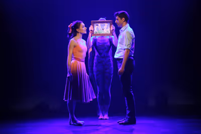 Irina Dvorovenko and Tony Yazbeck Photo
