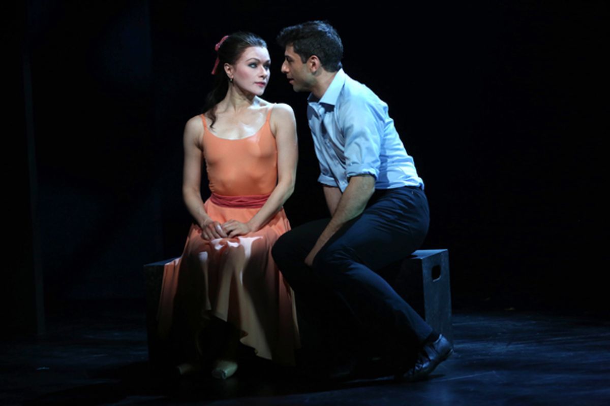 Irina Dvorovenko and Tony Yazbeck at 