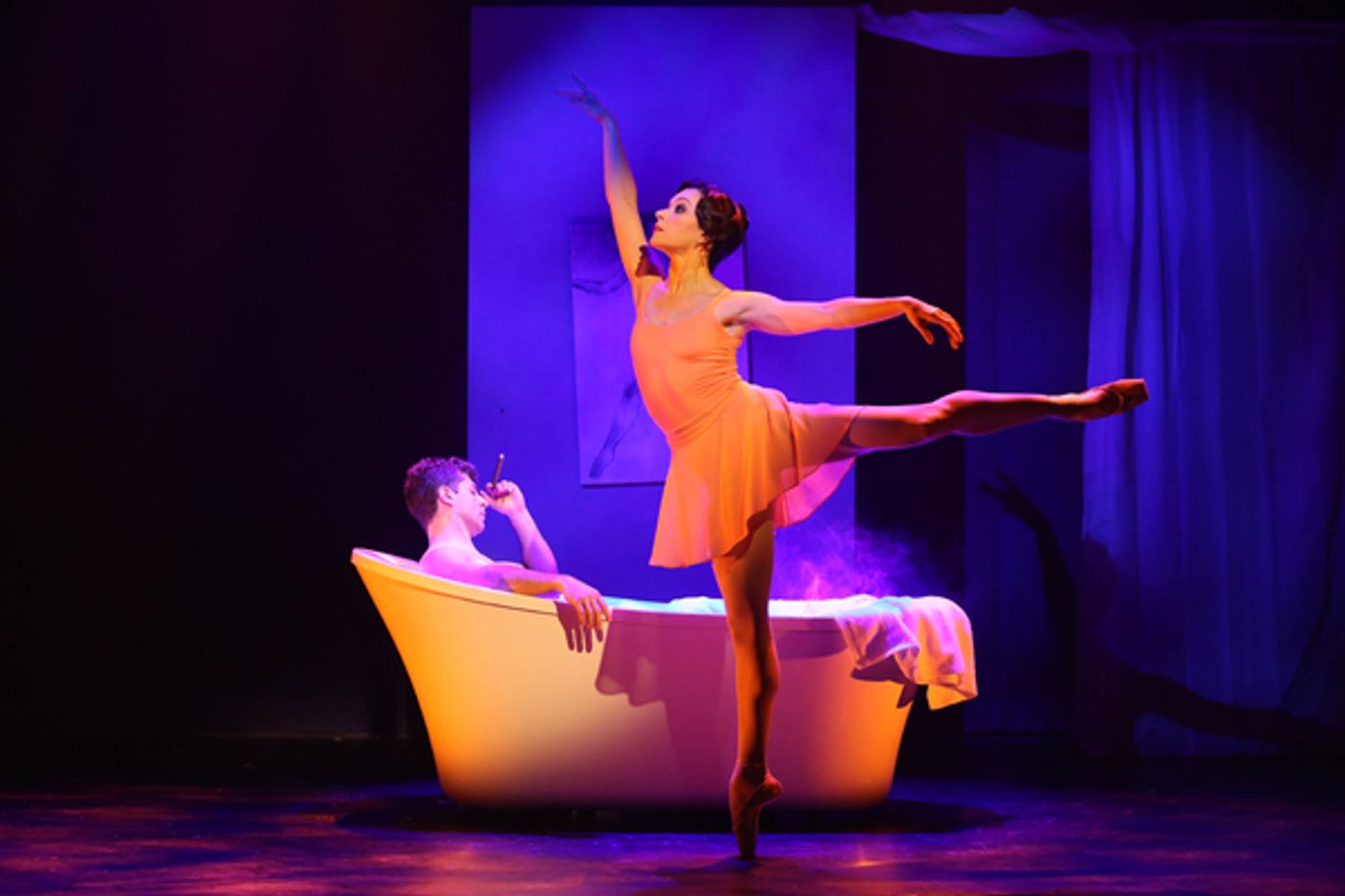 Photo Flash: First Look at Irina Dvorovenko, Tony Yazbeck, and More in THE BEAST IN THE JUNGLE  Image