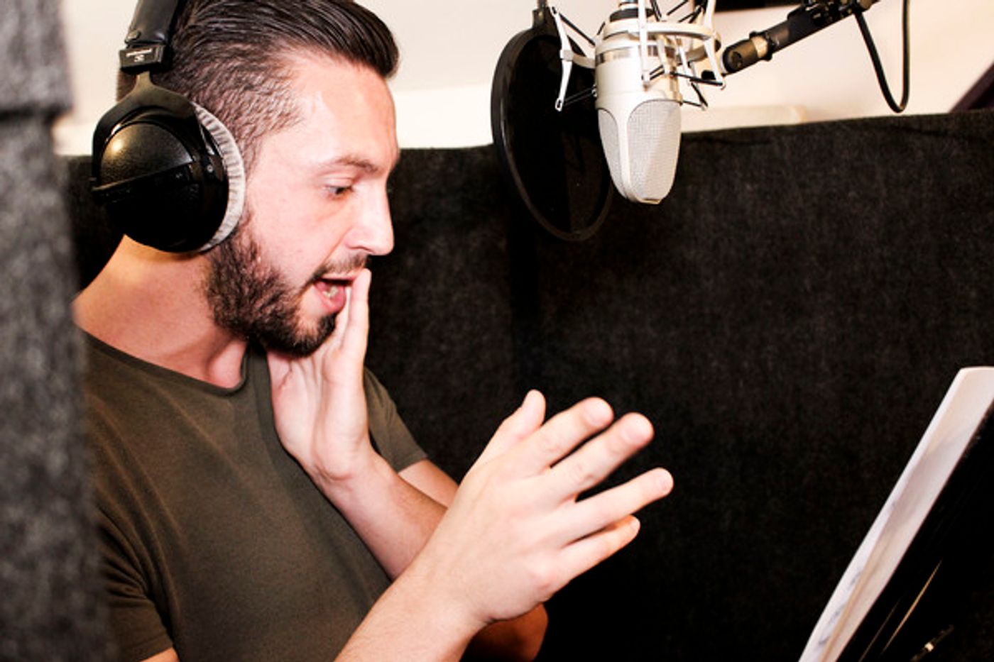 Photo Flash: Inside the Concept Album Recording of BROKEN WINGS  Image