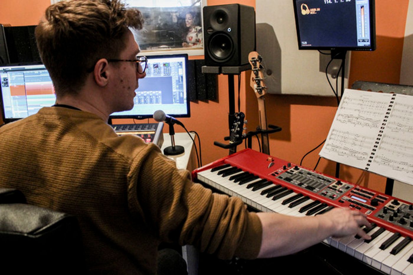 Photo Flash: Inside the Concept Album Recording of BROKEN WINGS Photo Flash: Inside the Concept Album Recording of BROKEN WINGS Image