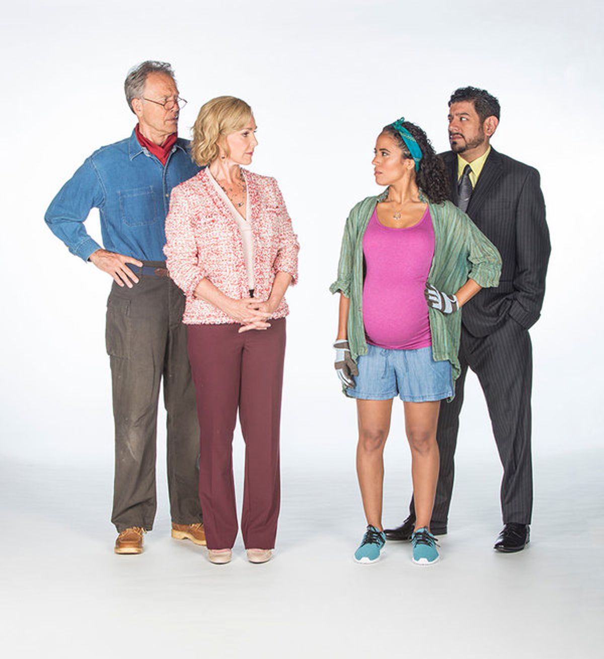 Mark Pinter Peri Gilpin, Kimberli Flores, and Eddie Martinez at 