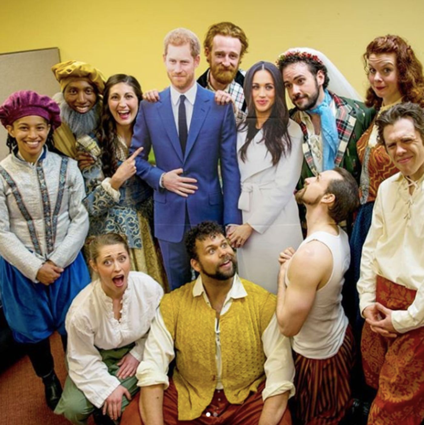 Photo Flash: The Ladies of WICKED Are Royal-Wedding-Ready, and More Saturday Intermission Pics!  Image