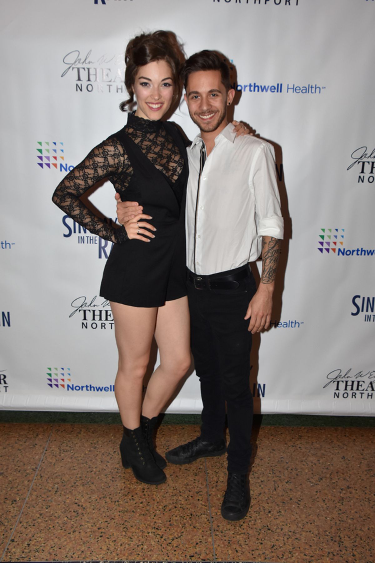 Tessa Grady and Michael Wartella at 