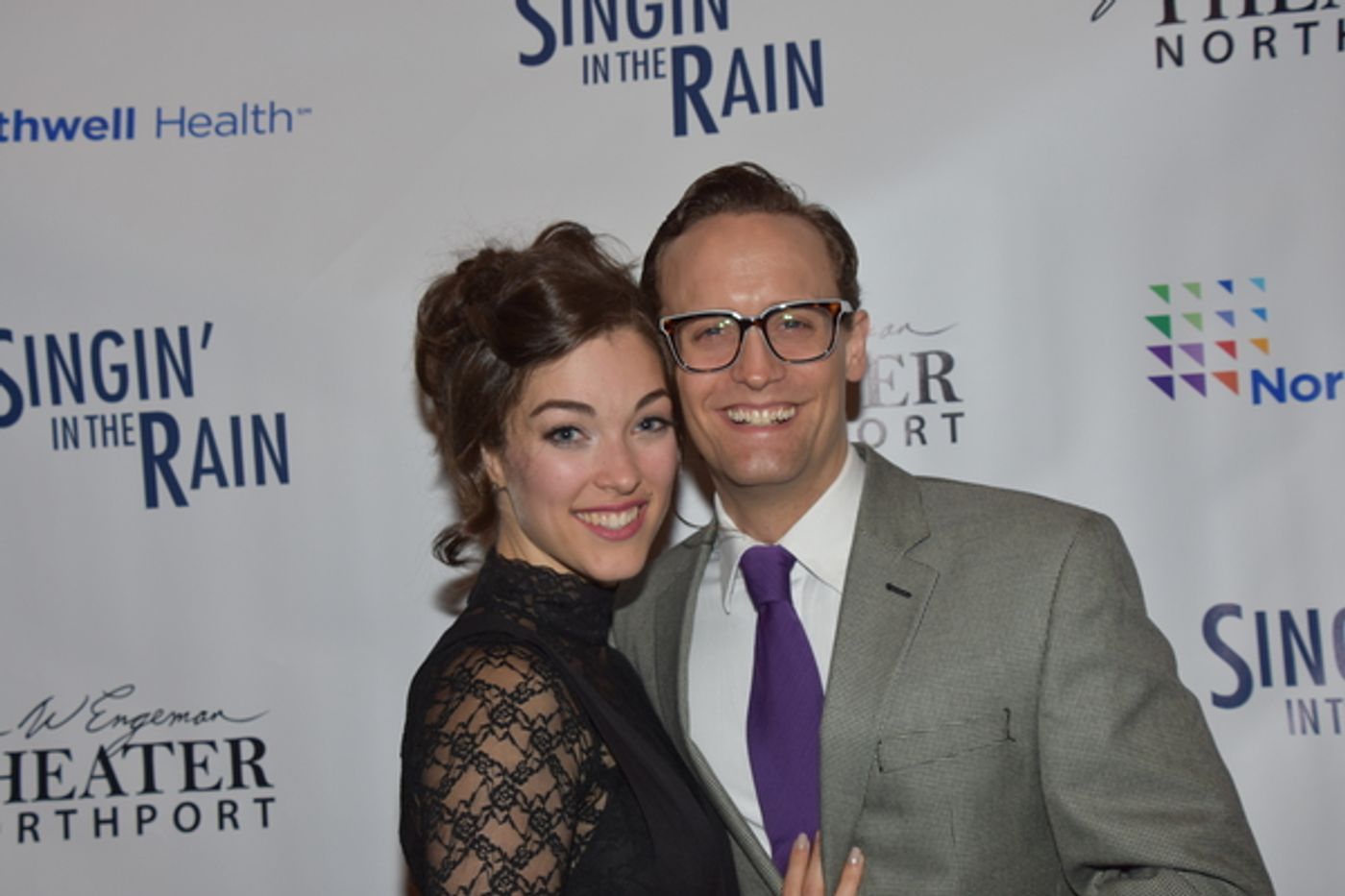 Photo Coverage: The Cast of SINGIN' IN THE RAIN Celebrates Opening Night  Image