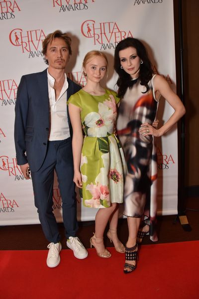 Maxim Beloserkovsky, Emma Dvorovenko and Irina Dvorovenko Photo