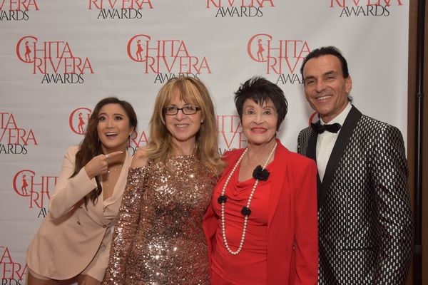 Ashley Park, Nikki Feirt Atkins, Chita Rivera and Joe Lanteri Photo