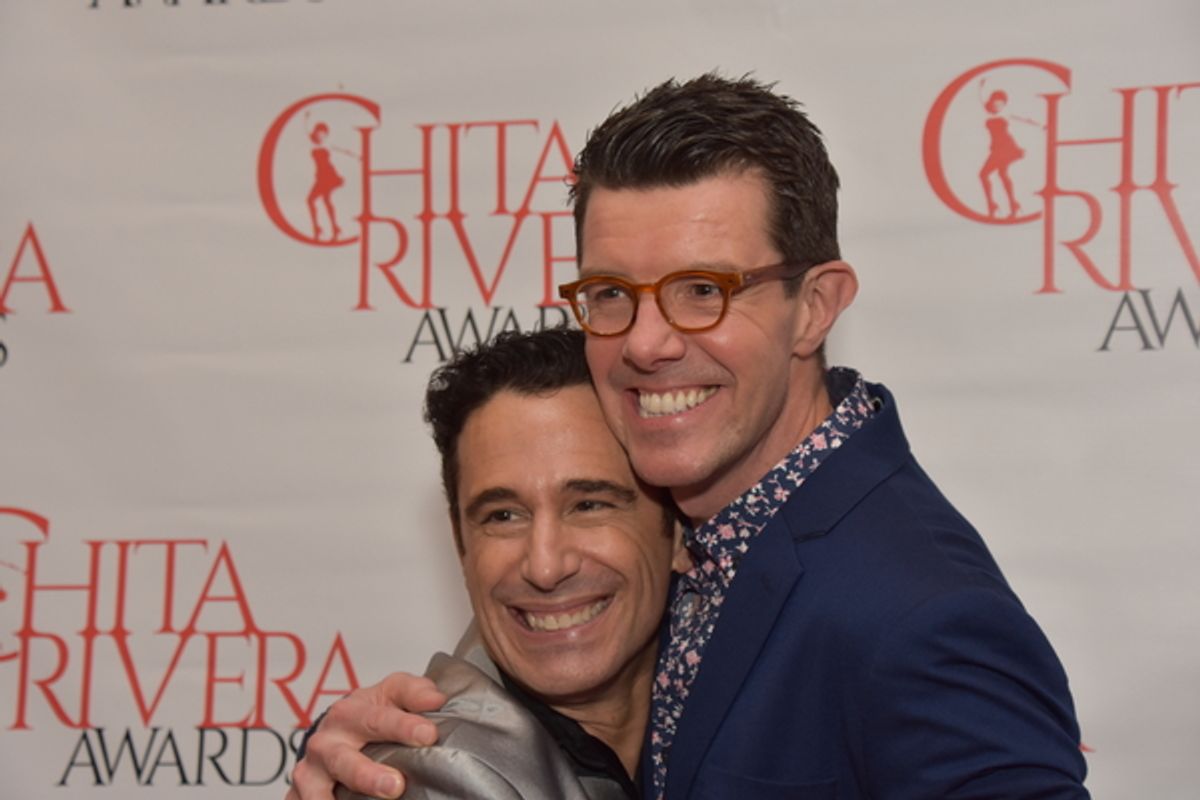 Christoper Gattelli and Gavin Lee at 