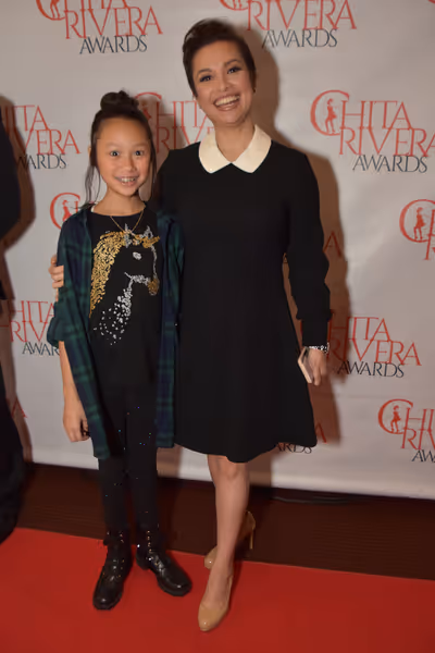Lea Solanga and daughter Photo