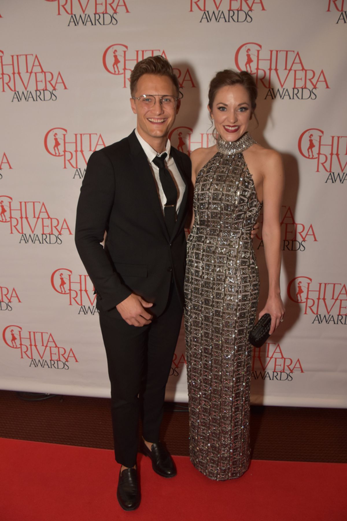 Nathan Johnson and Laura Osnes at 