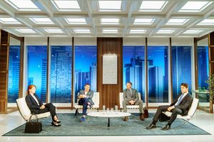 Laura Pitt-Pulford, Greg McHugh, John Gordon Sinclair, Jonathan Cake Photo