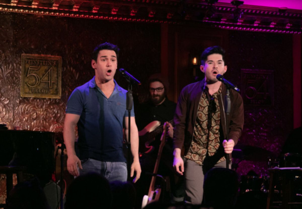 Tommy Bracco and Andy Richardson  at 