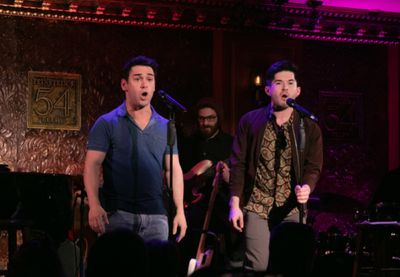 Tommy Bracco and Andy Richardson  Photo