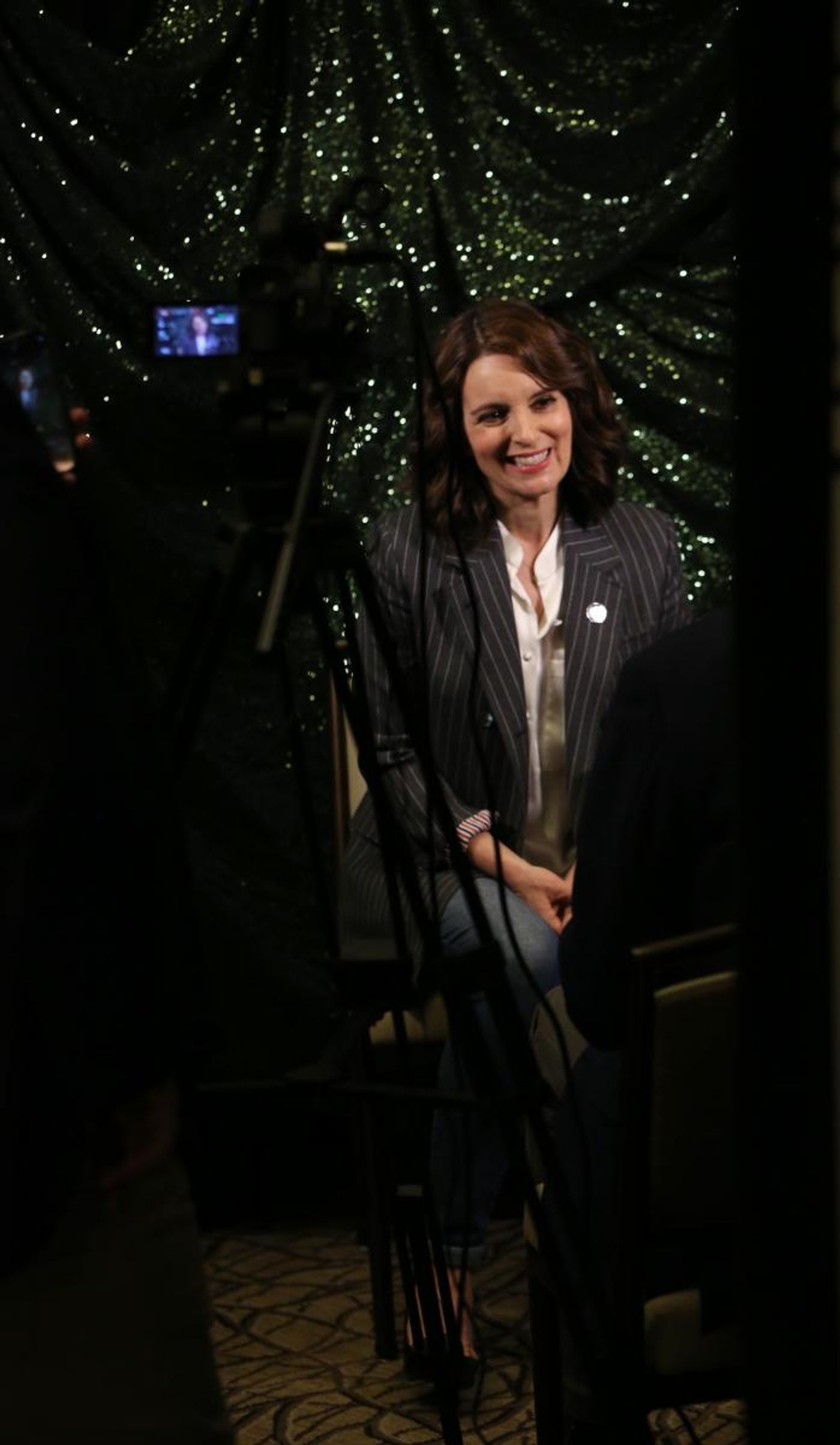 WATCH NOW! Zooming in on the Tony Nominees: Tina Fey WATCH NOW! Zooming in on the Tony Nominees: Tina Fey Image