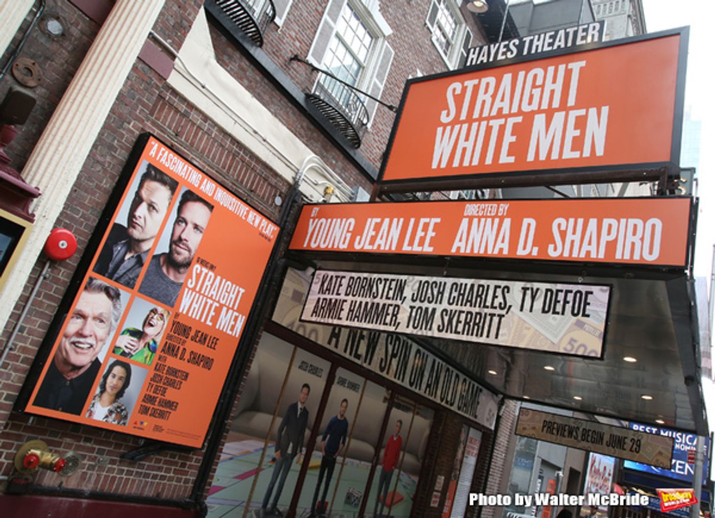 Up on the Marquee: STRAIGHT WHITE MEN  Image
