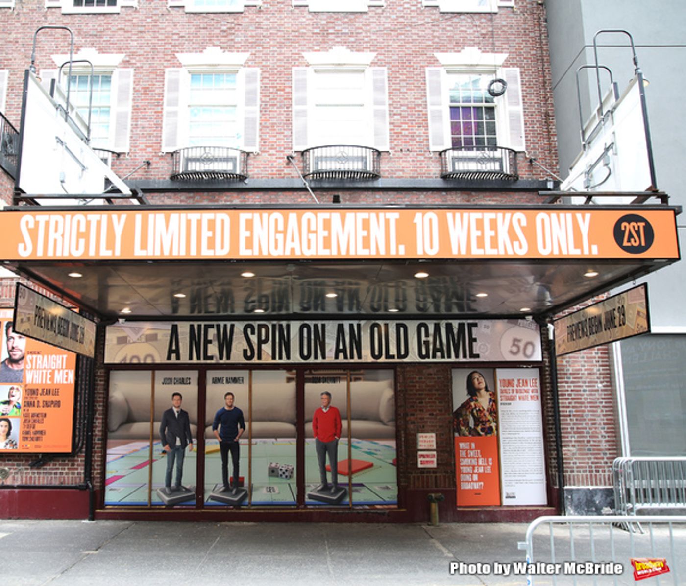 Up on the Marquee: STRAIGHT WHITE MEN  Image