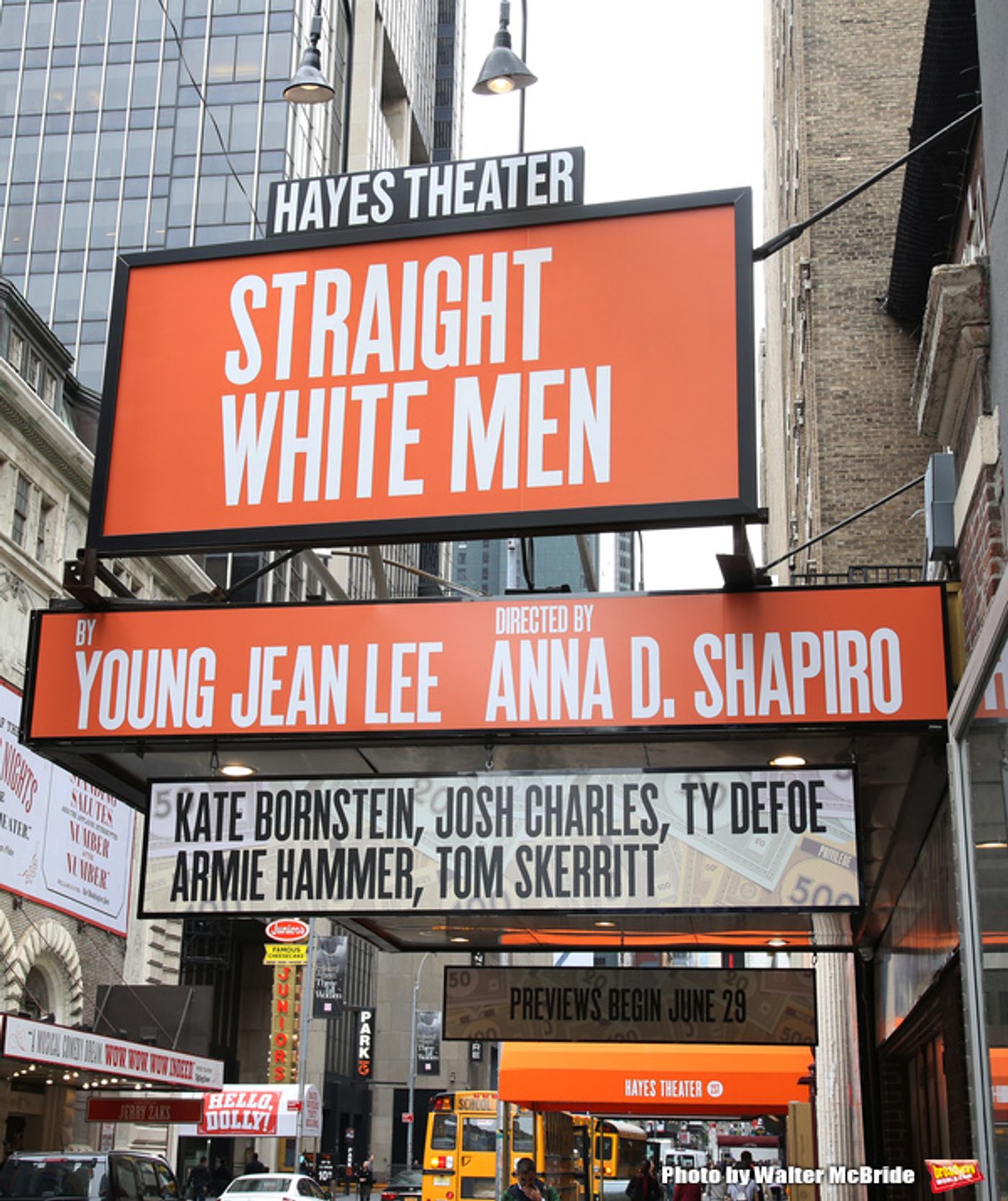 Up on the Marquee: STRAIGHT WHITE MEN  Image