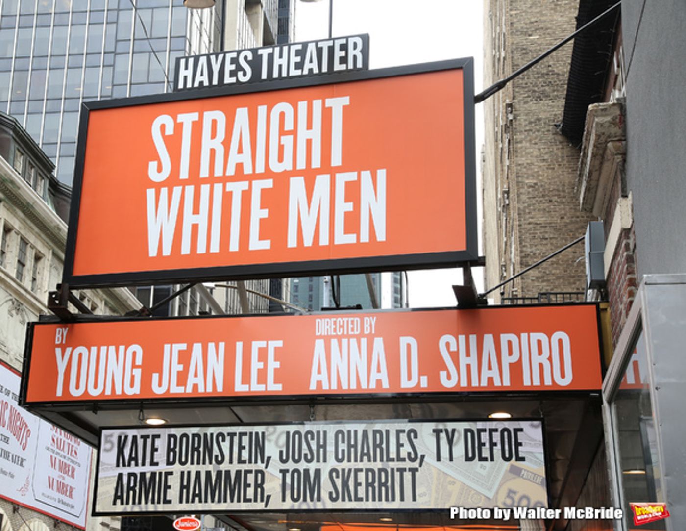 Up on the Marquee: STRAIGHT WHITE MEN  Image
