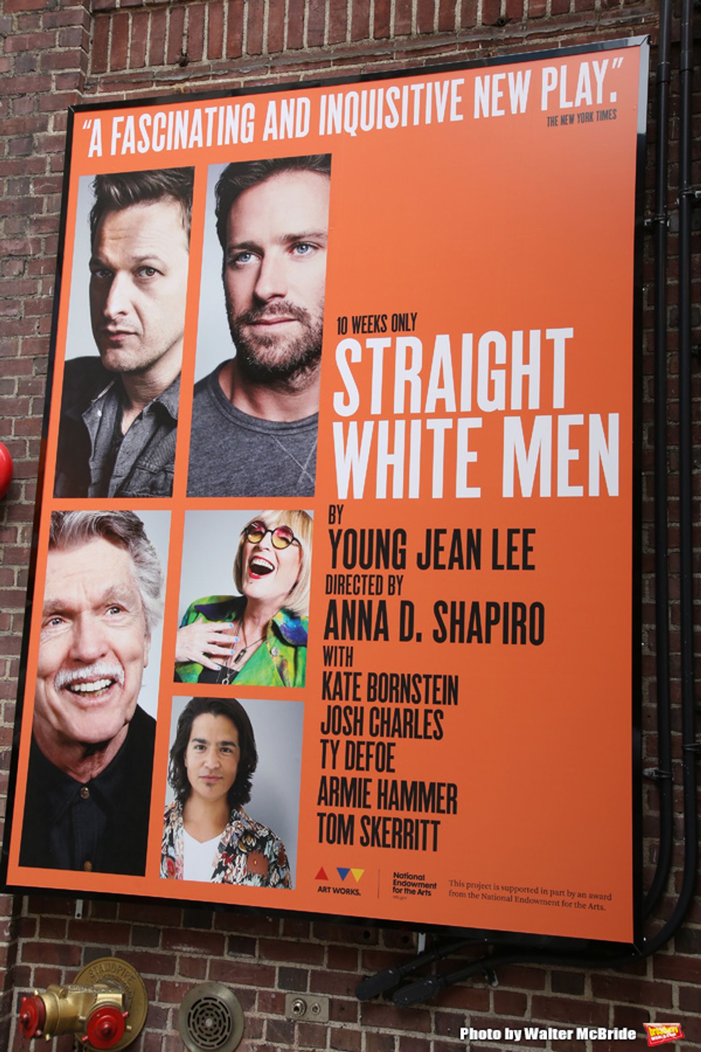 Up on the Marquee: STRAIGHT WHITE MEN  Image