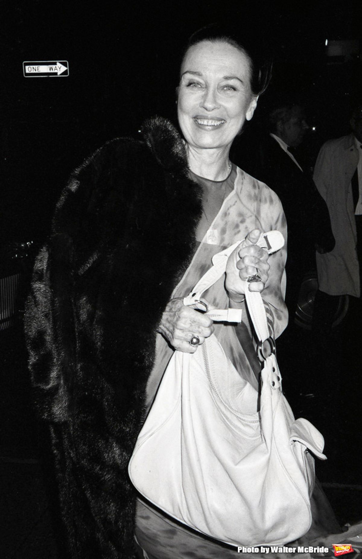 Patricia Morrison leaving Lincoln Center on March 1,1982 in New York City. at 