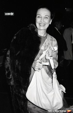 Patricia Morrison leaving Lincoln Center on March 1,1982 in New York City. Photo