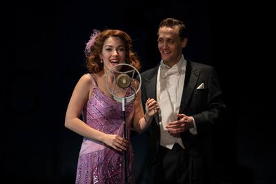 Tessa Grady (Kathy Selden) and Danny Gardner (Don Lockwood)	 Photo