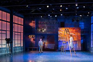 Danny Gardner (Don Lockwood) and Tessa Grady (Kathy Selden) @ BroadwayWorld Danny Gardner (Don Lockwood) and Tessa Grady (Kathy Selden) Photo