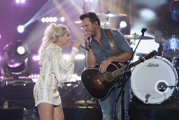 Luke Bryan, Gabby Barrett Photo