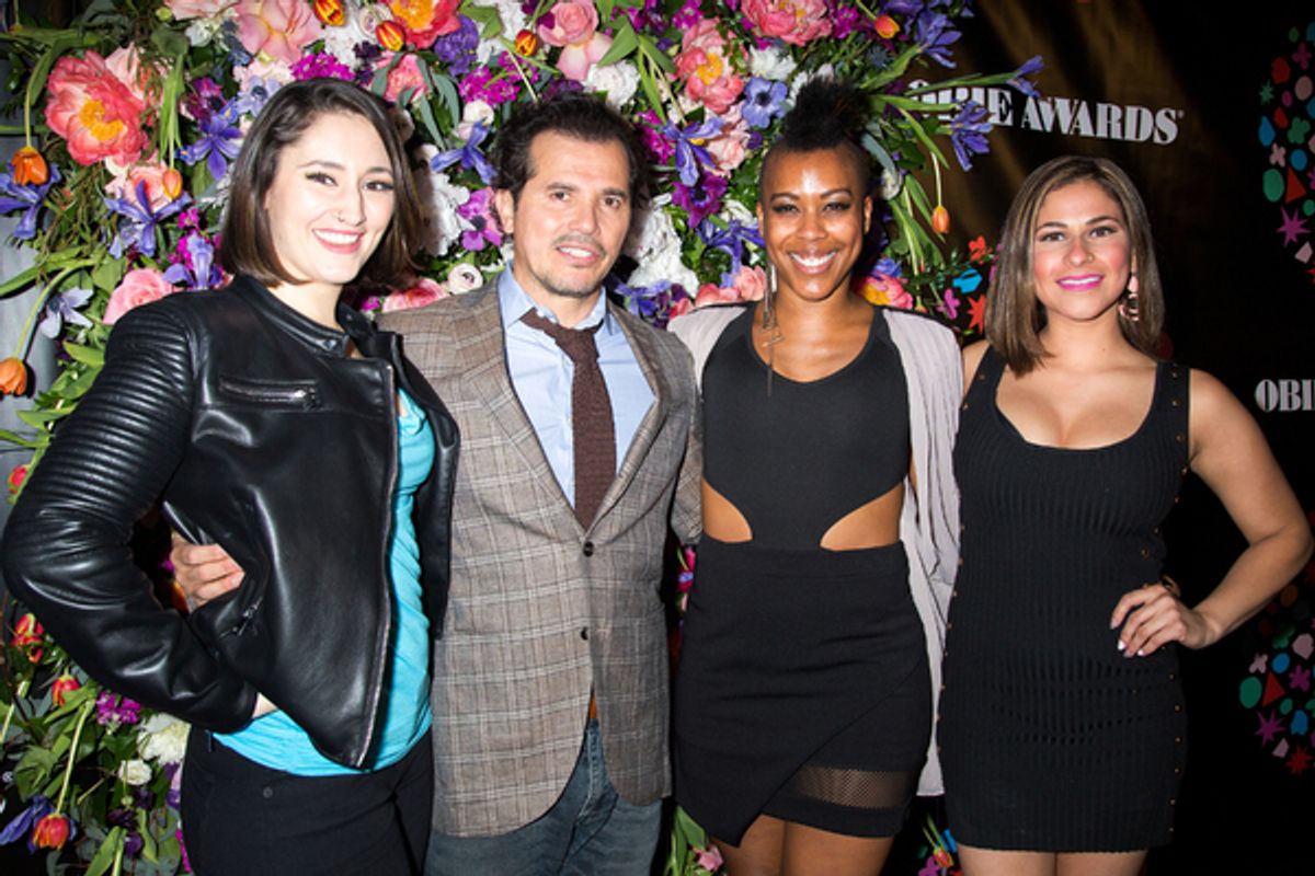 Brie Cassil, John Leguizamo, Lisa Ramey, Yvette Rovira at 