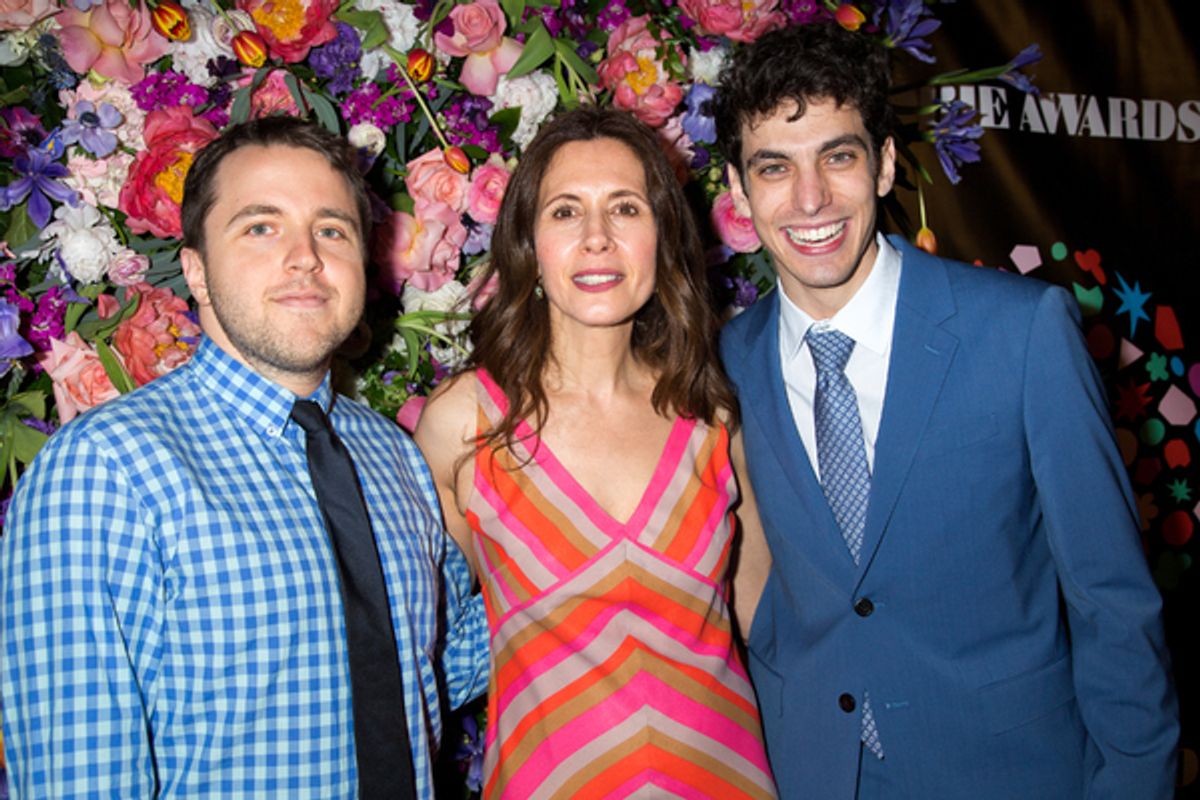 Joshua Harmon, Jessica Hecht, Ben Edelman at 