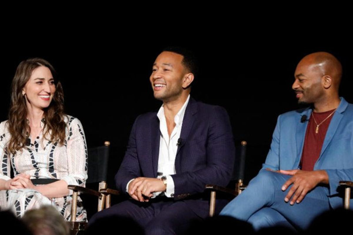 Sara Bareilles, John Legend, Brandon Victor Dixon at 