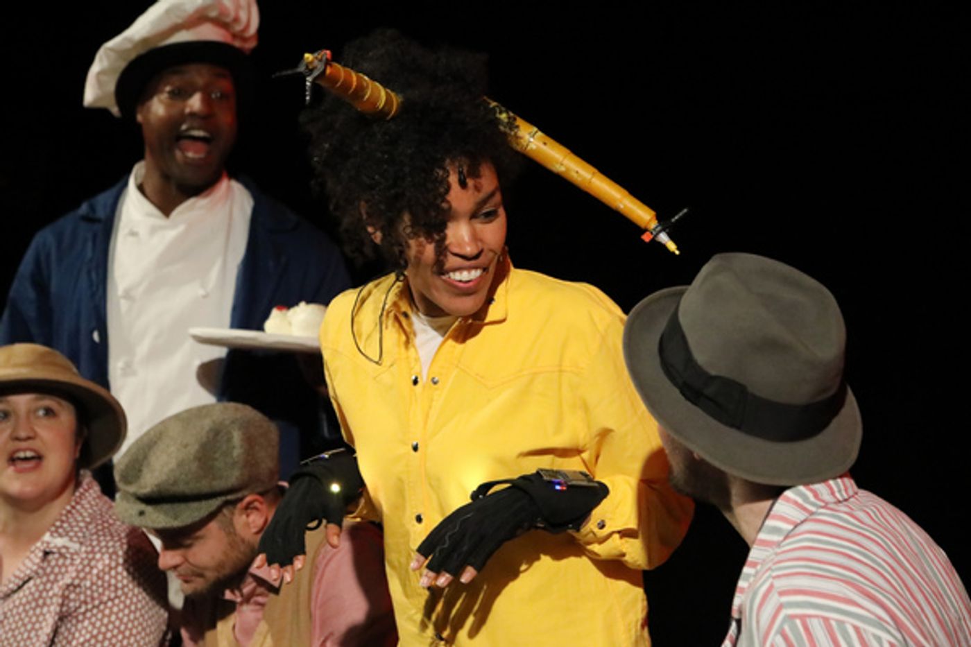 Photo Flash: First Look at RUFUS LONGBOTTOM AND THE SPACE RABBIT  Image