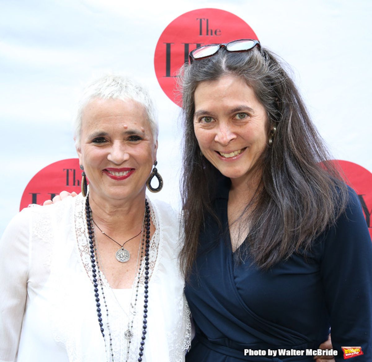 Eve Ensler and Diane Paulus  at 