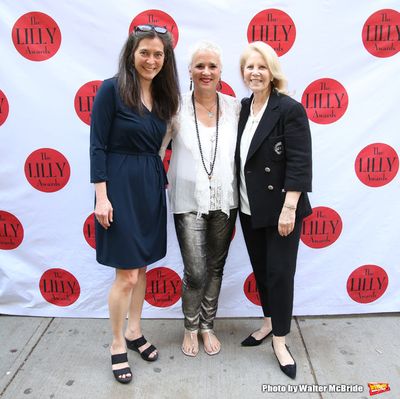 Diane Paulus, Eve Ensler and Daryl Roth  Photo