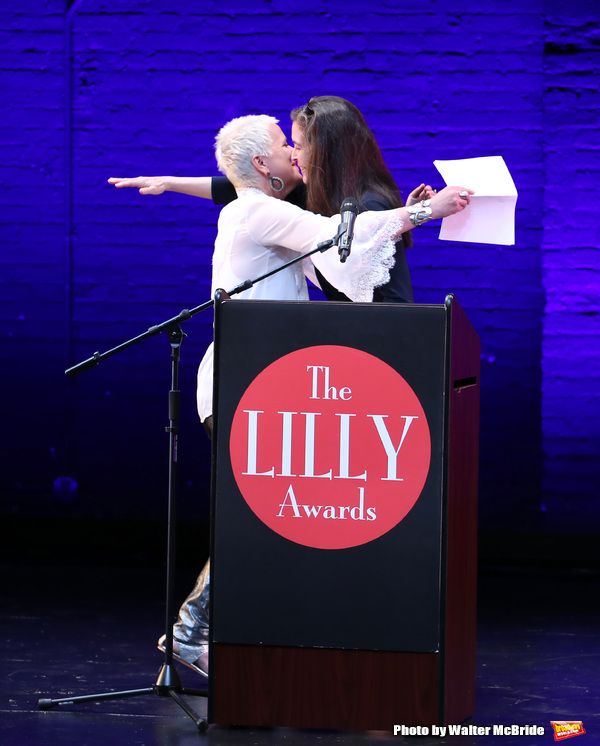 Eve Ensler and Diane Paulus  Photo