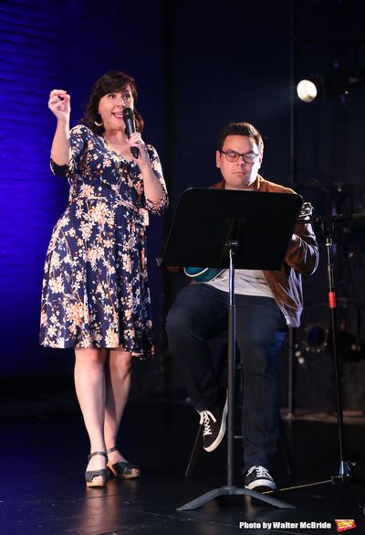 Kristen Anderson-Lopez and Robert Lopez  Photo