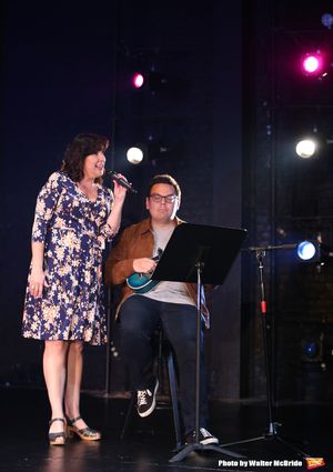 Kristen Anderson-Lopez and Robert Lopez @ BroadwayWorld Kristen Anderson-Lopez and Robert Lopez Photo