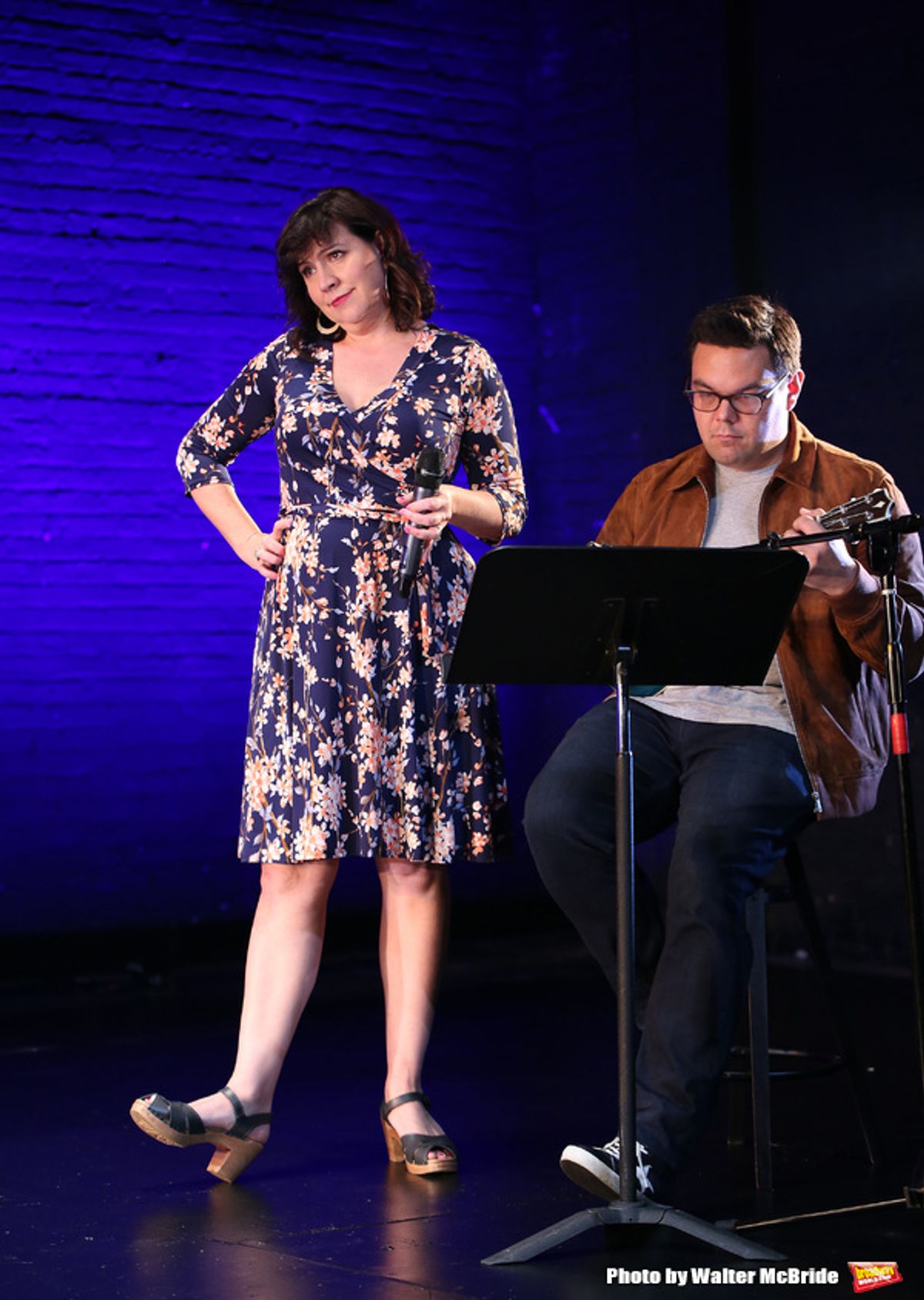 Kristen Anderson-Lopez and Robert Lopez at 