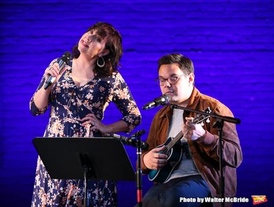 Kristen Anderson-Lopez and Robert Lopez Photo