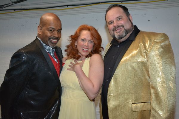 Lance Roberts, Carolee Carmello and Luke Grooms Photo