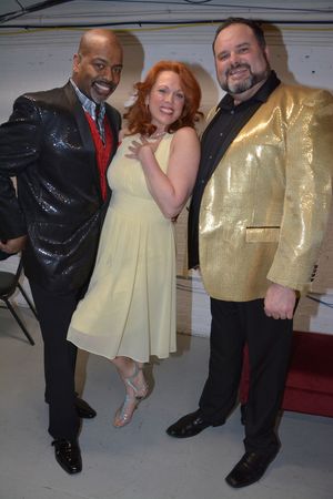 Lance Roberts, Carolee Carmello and Luke Grooms Photo