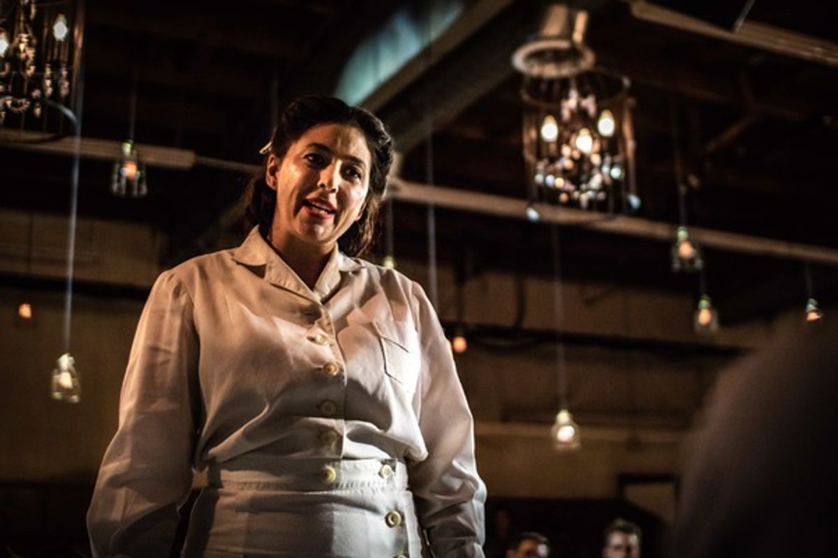 Courtney Lloyd stars in the AFTER HOURS THEATRE COMPANYâ€™s immersive production of â€"ONE FLEW OVER THE CUCKOOâ€™S NEST,â€ adapted by Dale Wasserman and directed by Jonathan MuÃ±oz-Proulx and now playing at the SIX01 Studio in Burbank. at 