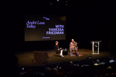 Vanessa Friedman, Andre Leon Talley Photo