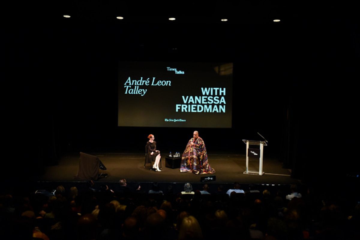 Vanessa Friedman, Andre Leon Talley at 