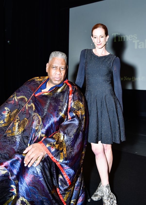 Andre Leon Talley, Vanessa Friedman Photo