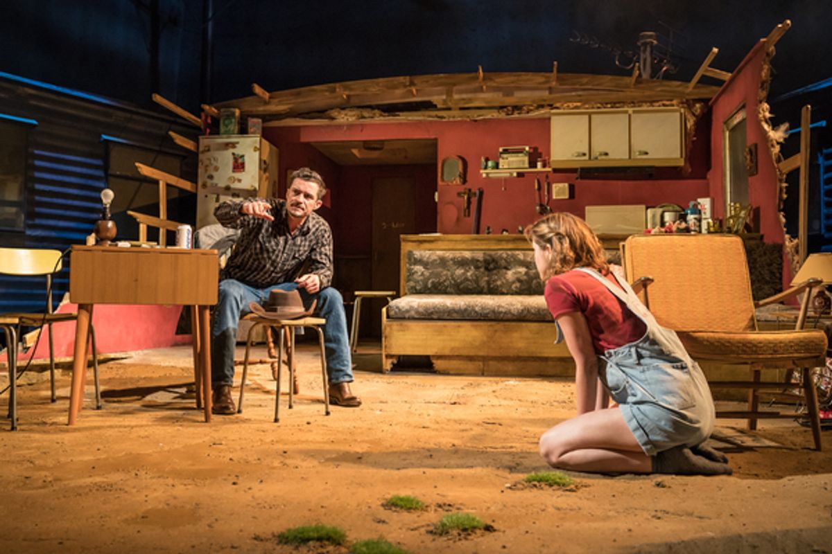 Orlando Bloom, Sophie Cookson at 