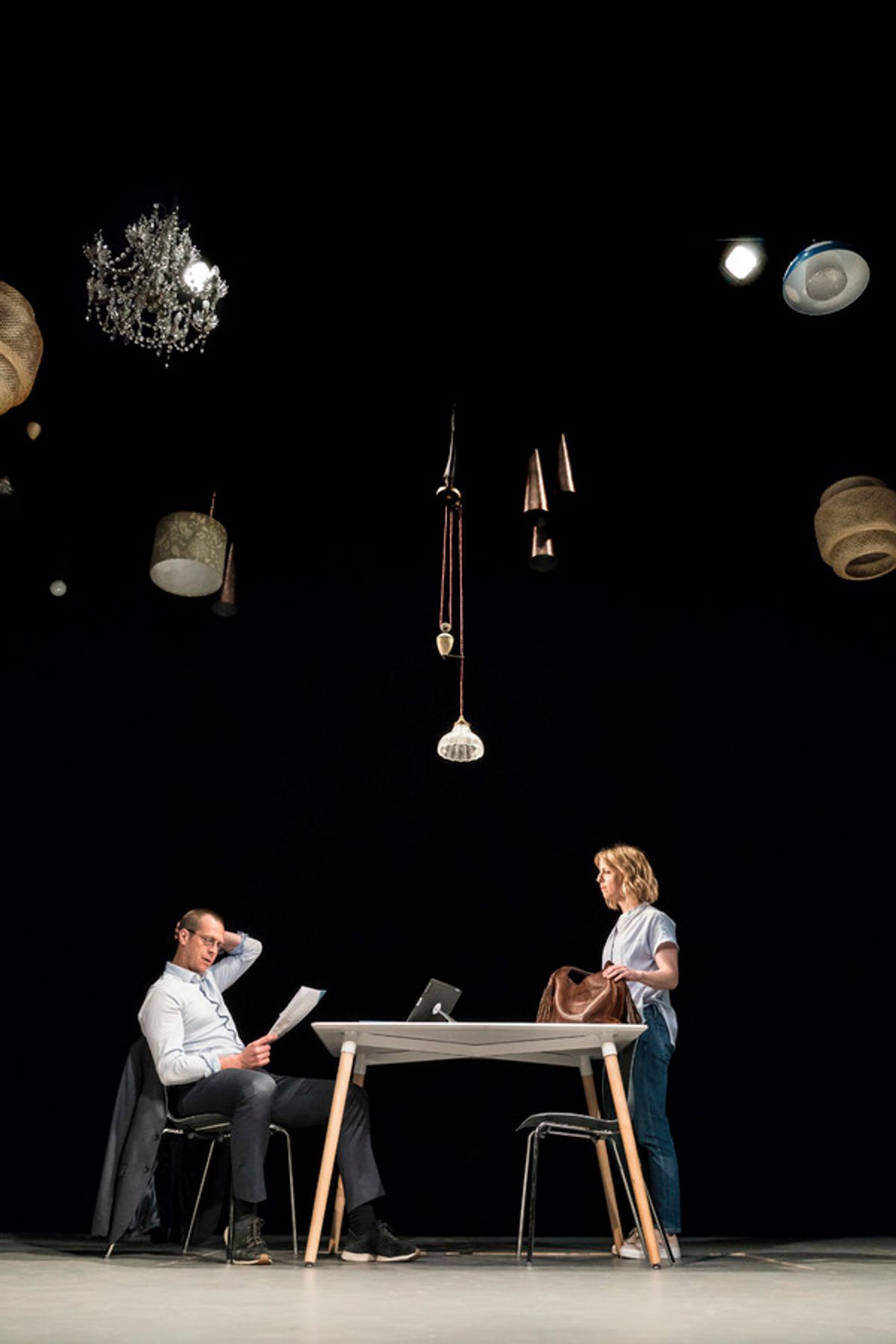 Stephen Campbell Moore, Claudie Blakley at 